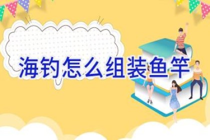 海钓怎么组装鱼竿