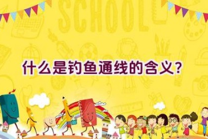 “什么是’钓鱼通线’的含义?”