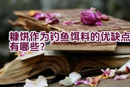 糠饼作为钓鱼饵料的优缺点有哪些?