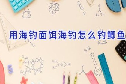 用海钓面饵海钓怎么钓鲫鱼