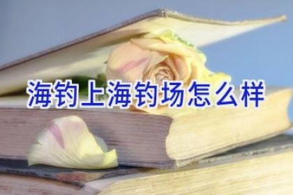 海钓上海钓场怎么样