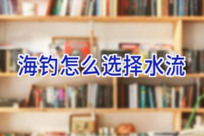 海钓怎么选择水流