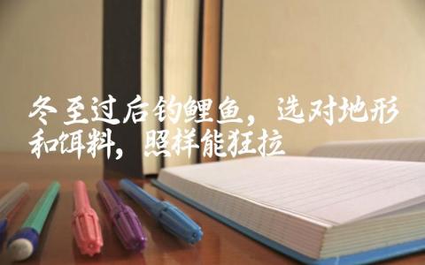 冬至过后钓鲤鱼,选对地形和饵料,照样能狂拉缩略图 冬至过后钓鲤鱼,选对地形和饵料,照样能狂拉缩略图