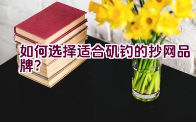 如何选择适合矶钓的抄网品牌？插图