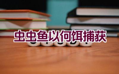 虫虫鱼以何饵捕获插图