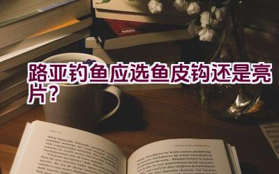 路亚钓鱼应选鱼皮钩还是亮片？插图