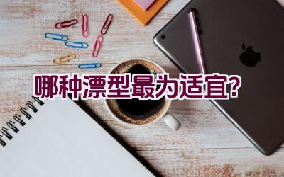 哪种漂型最为适宜？插图