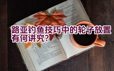路亚钓鱼技巧中的轮子放置有何讲究？插图