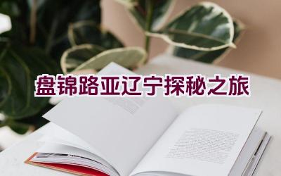 盘锦路亚辽宁探秘之旅插图