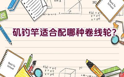 矶钓竿适合配哪种卷线轮？插图