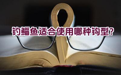 钓鲻鱼适合使用哪种钩型？插图