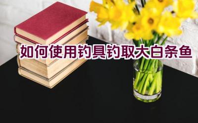 如何使用钓具钓取大白条鱼插图