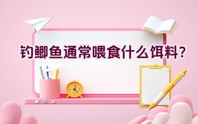 钓鲫鱼通常喂食什么饵料？插图