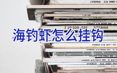 海钓虾怎么挂钩插图