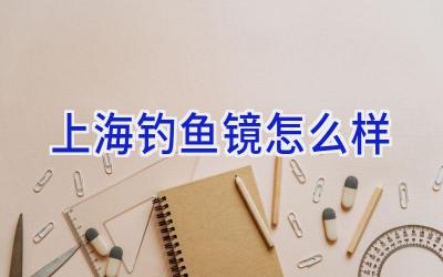 上海钓鱼镜怎么样插图