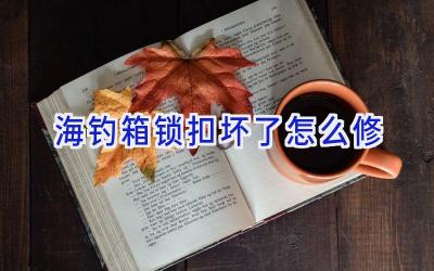 海钓箱锁扣坏了怎么修插图