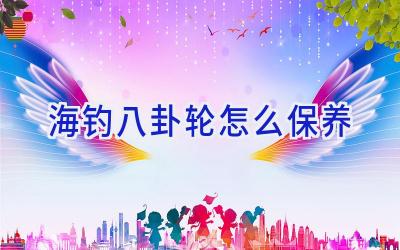 海钓八卦轮怎么保养插图 海钓八卦轮怎么保养插图