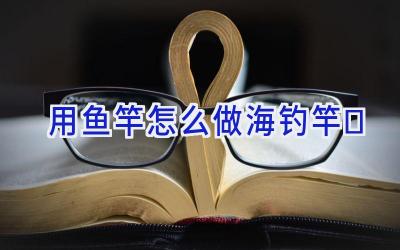 用鱼竿怎么做海钓竿插图
