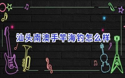 汕头南澳手竿海钓怎么样插图