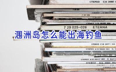 涠洲岛怎么能出海钓鱼插图