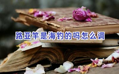 路亚竿是海钓的吗怎么调插图