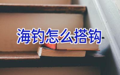 海钓怎么搭钩插图