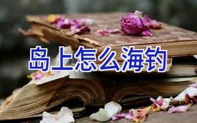 岛上怎么海钓插图