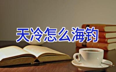 天冷怎么海钓插图