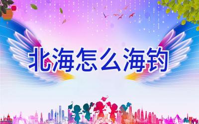 北海怎么海钓插图
