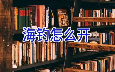 海钓怎么开插图