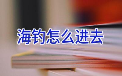 海钓怎么进去插图
