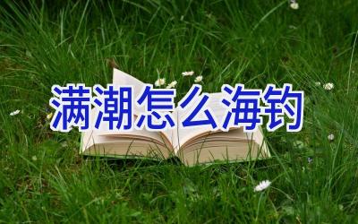 满潮怎么海钓插图