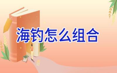 海钓怎么组合插图