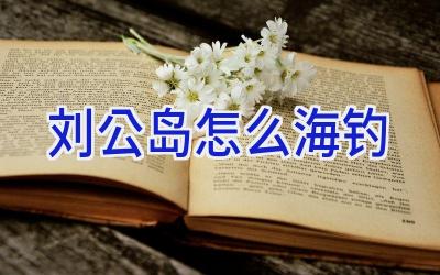 刘公岛怎么海钓插图