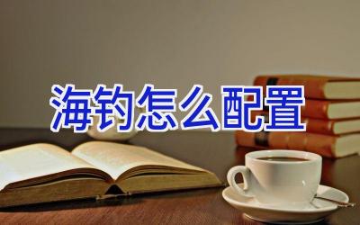 海钓怎么配置插图
