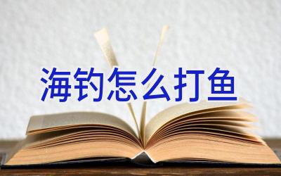 海钓怎么打鱼插图