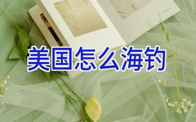 美国怎么海钓插图