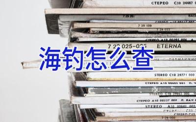 海钓怎么查插图