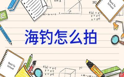 海钓怎么拍插图