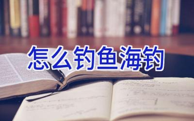 怎么钓鱼海钓插图