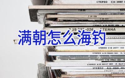 满朝怎么海钓插图