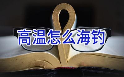 高温怎么海钓插图