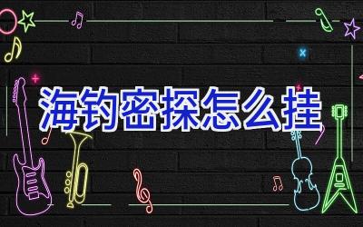 海钓密探怎么挂插图 海钓密探怎么挂插图