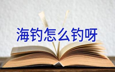 海钓怎么钓呀插图