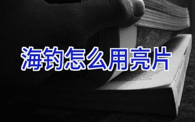 海钓怎么用亮片插图 海钓怎么用亮片插图
