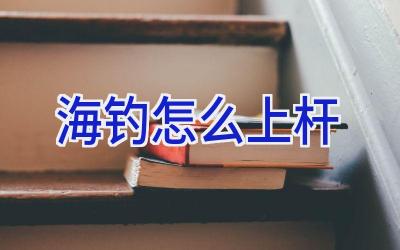 海钓怎么上杆插图