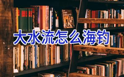 大水流怎么海钓插图