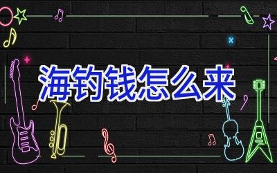 海钓钱怎么来插图