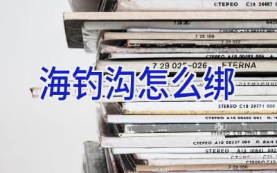 海钓沟怎么绑插图