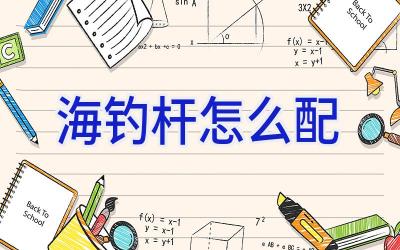 海钓杆怎么配插图